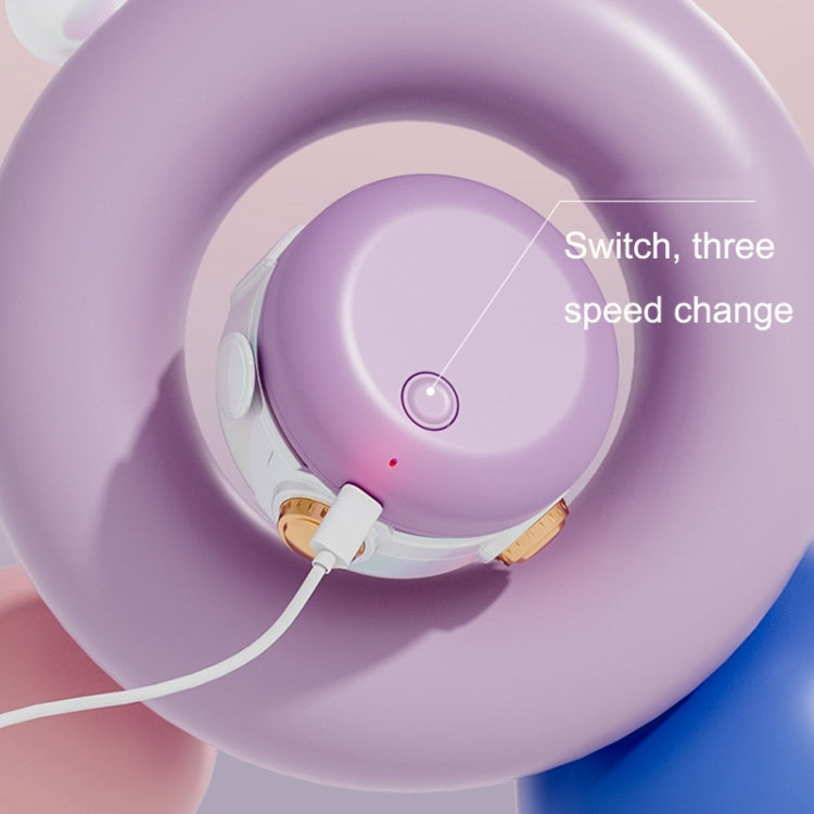 MD666-3 卡通太空艙迷你便攜無恭弘=叶 恭弘掛脖風扇