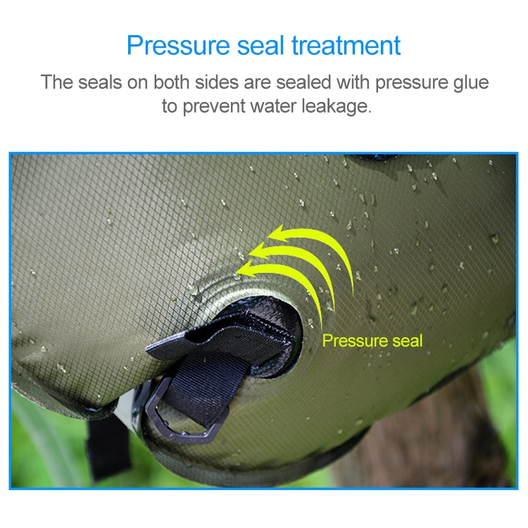 20L 太陽能沐浴袋 戶外自駕露營熱水袋 便攜式野外洗澡儲水袋