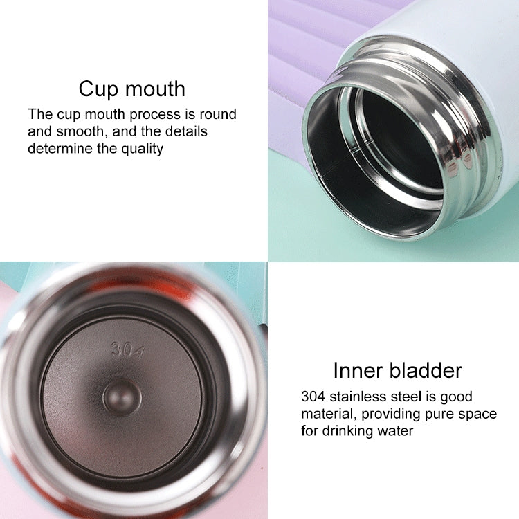 智能溫度显示304不銹鋼保溫杯男女學生創意商務水杯