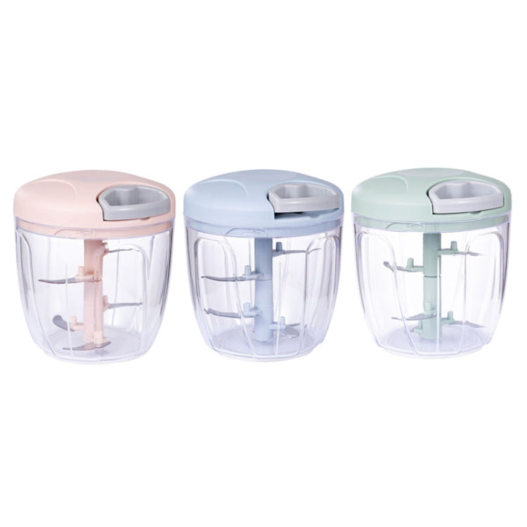 多功能手拉式切菜器家用絞肉機碎肉機搗蒜泥器 顏色隨機