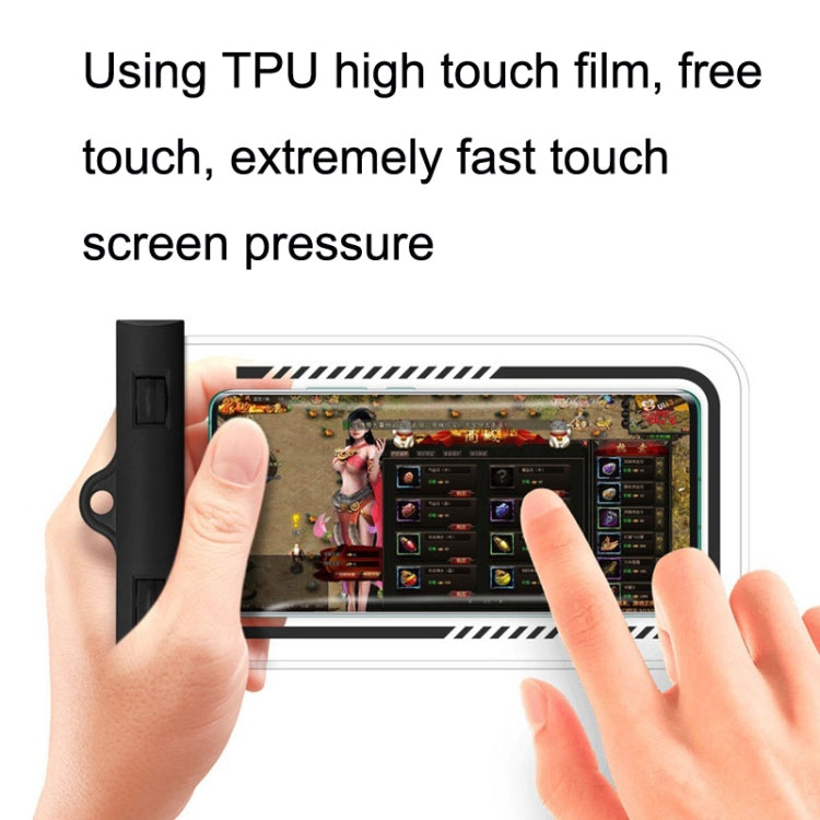 2個一賣 潜水游泳透明TPU手機防水套