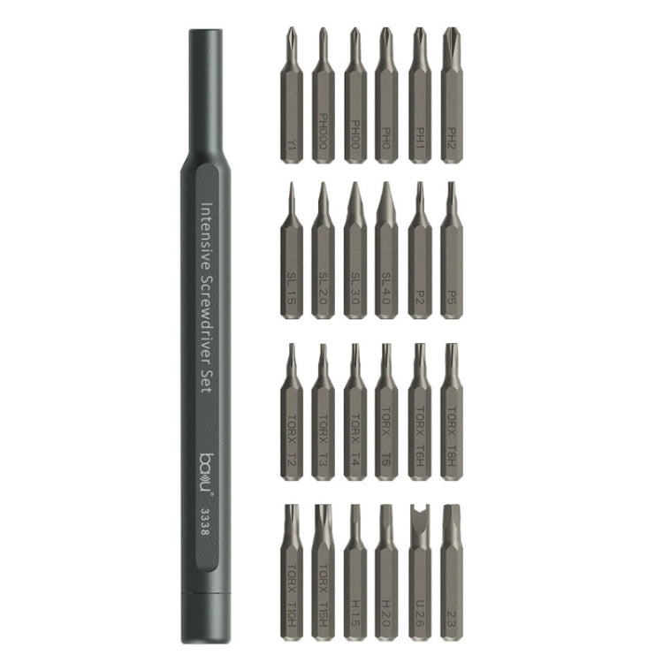 巴酷  BA-3338  24合一多功能螺絲刀套裝手機電腦維修工具