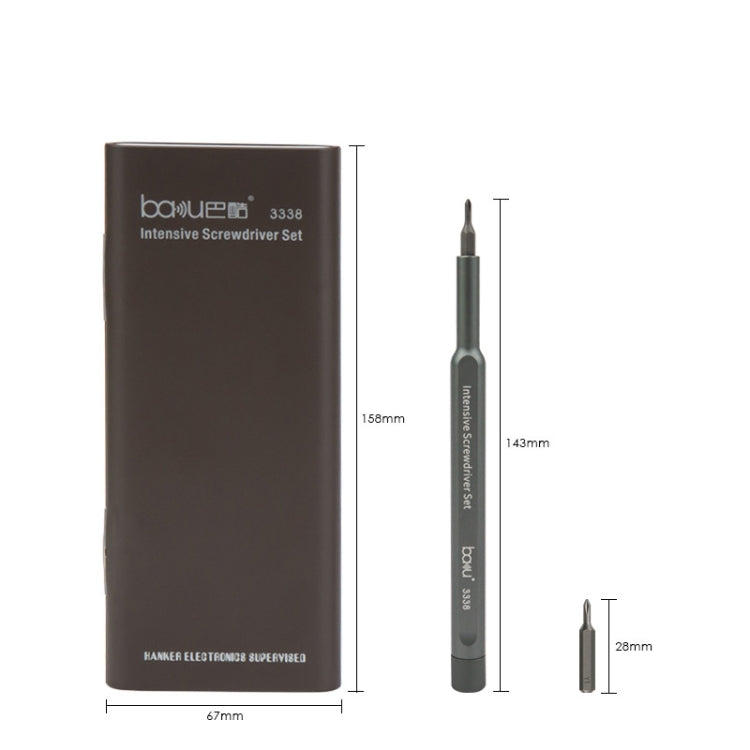 巴酷  BA-3338  24合一多功能螺絲刀套裝手機電腦維修工具