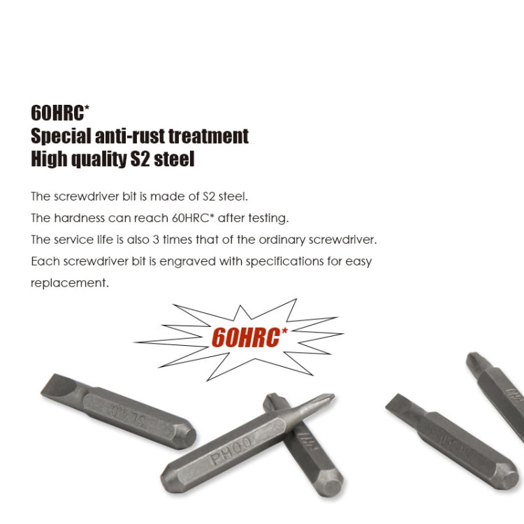 巴酷  BA-3338  24合一多功能螺絲刀套裝手機電腦維修工具