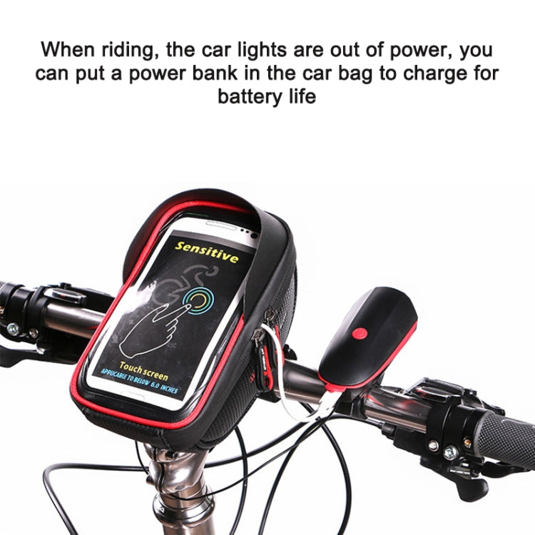 WHEEL UP 防潑水觸屏自行車手機包 山地車前梁包騎行車把包