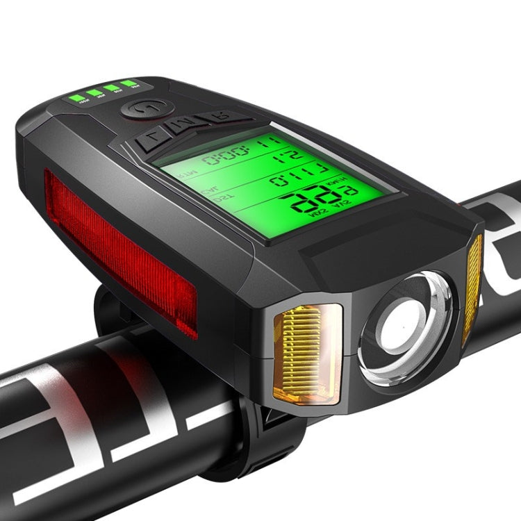 車前燈（帶霧燈） 喇叭碼錶多功能自行車山地車車前燈
