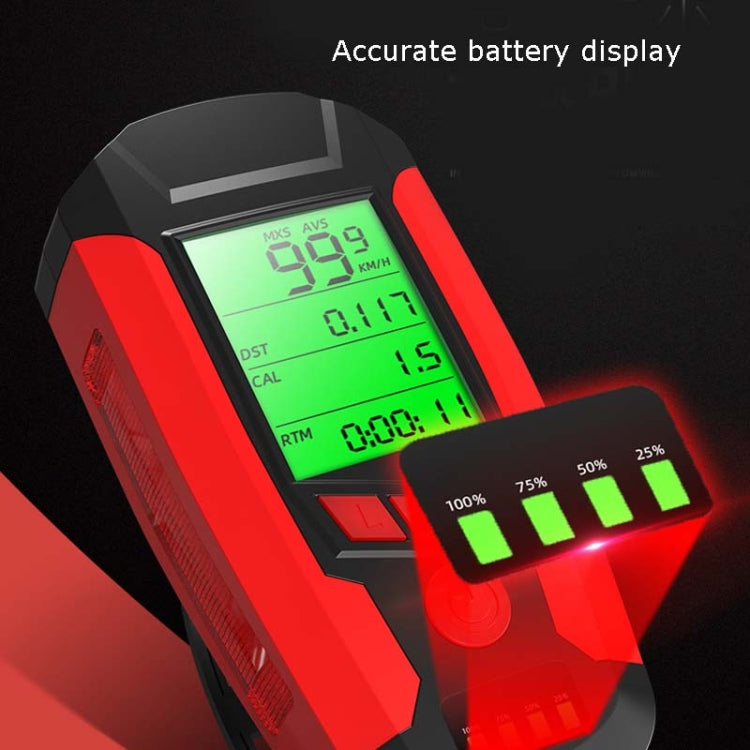 車前燈（帶霧燈） 喇叭碼錶多功能自行車山地車車前燈