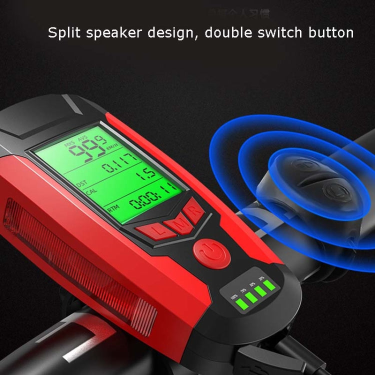 車前燈（帶霧燈） 喇叭碼錶多功能自行車山地車車前燈