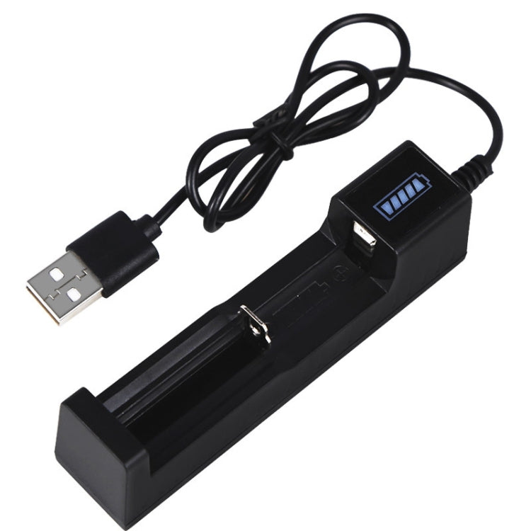 10個賣USB單槽18650電池充電器帶手電筒功能