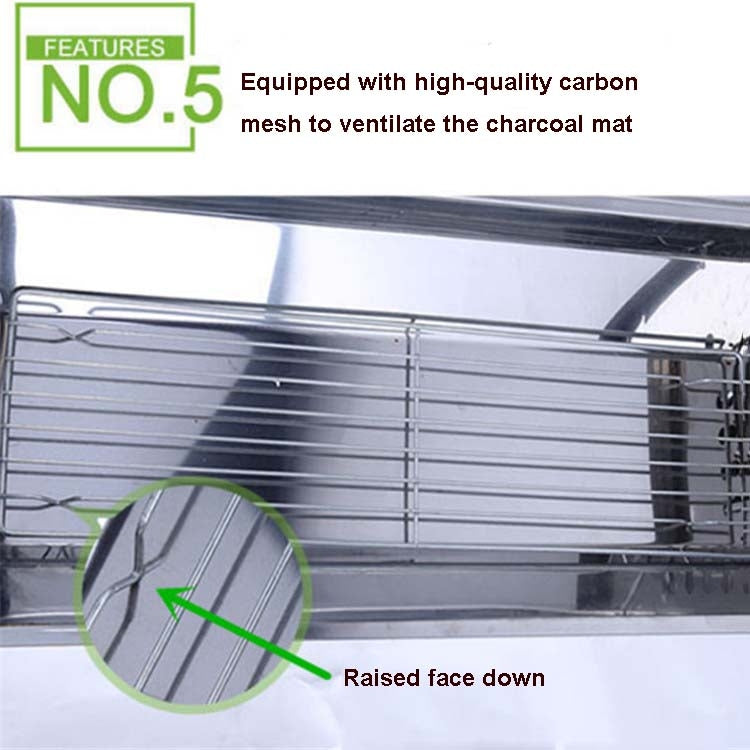 HZ-003 燒烤爐戶外便攜不銹鋼爐子家用木炭燒烤架子