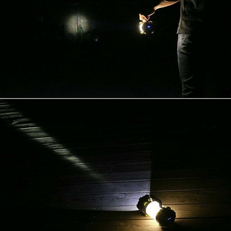 KINSACH手提LED探照燈戶外充電多功能手電筒野營燈