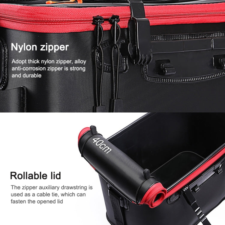 加厚多功能摺疊活魚箱釣魚桶