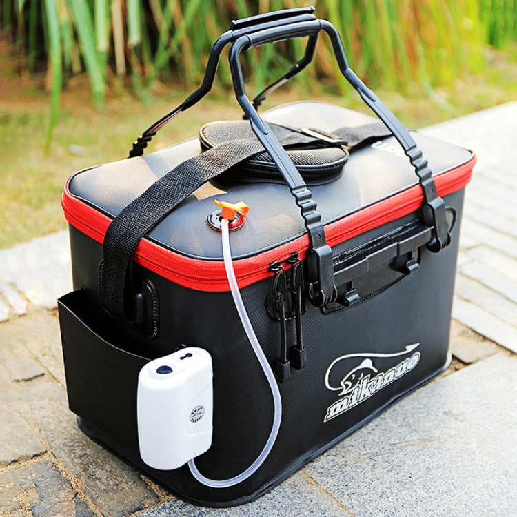 加厚多功能摺疊活魚箱釣魚桶