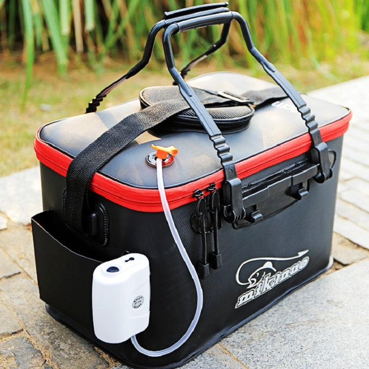 加厚多功能摺疊活魚箱釣魚桶