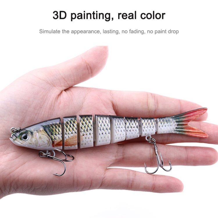 路亞多節魚塑料仿生硬餌海釣假魚餌