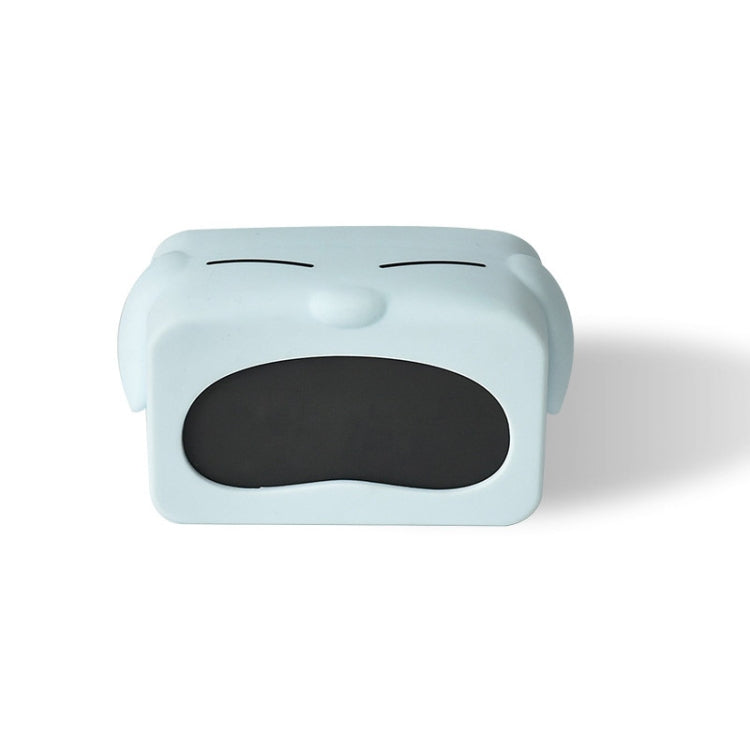 迷你可愛卡通多功能数字夜光溫度計小鬧鐘