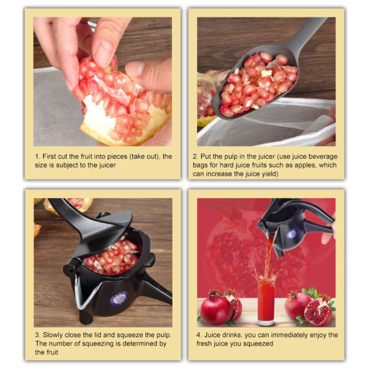 鋁製可拆手動榨汁機檸檬西瓜橙子水果壓汁器