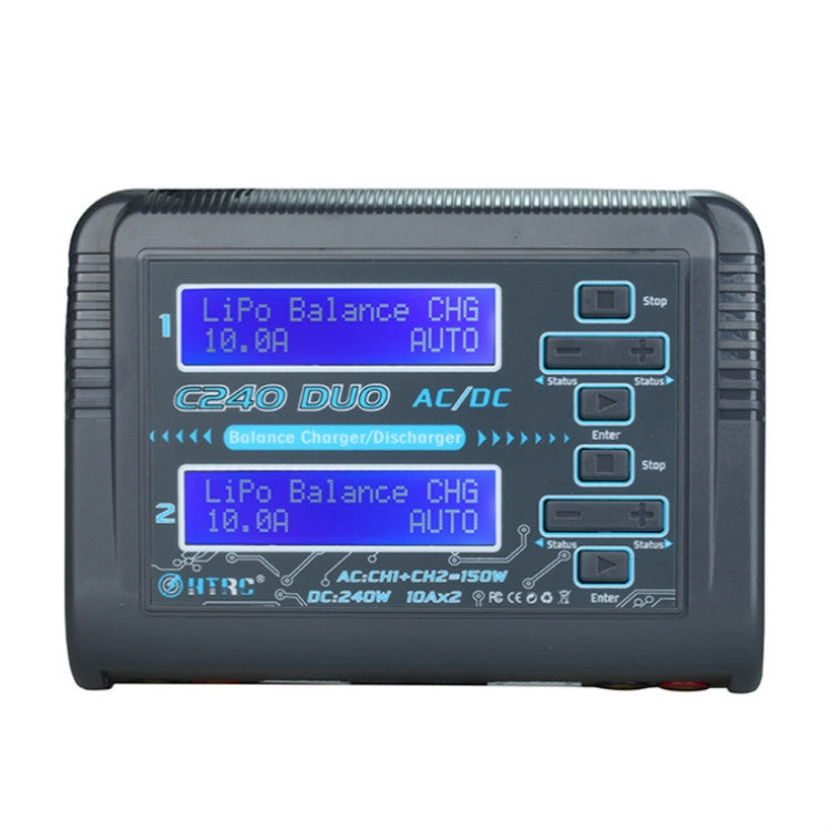 HTRC C240 平衡鋰電池充電器遙控航模玩具充電器