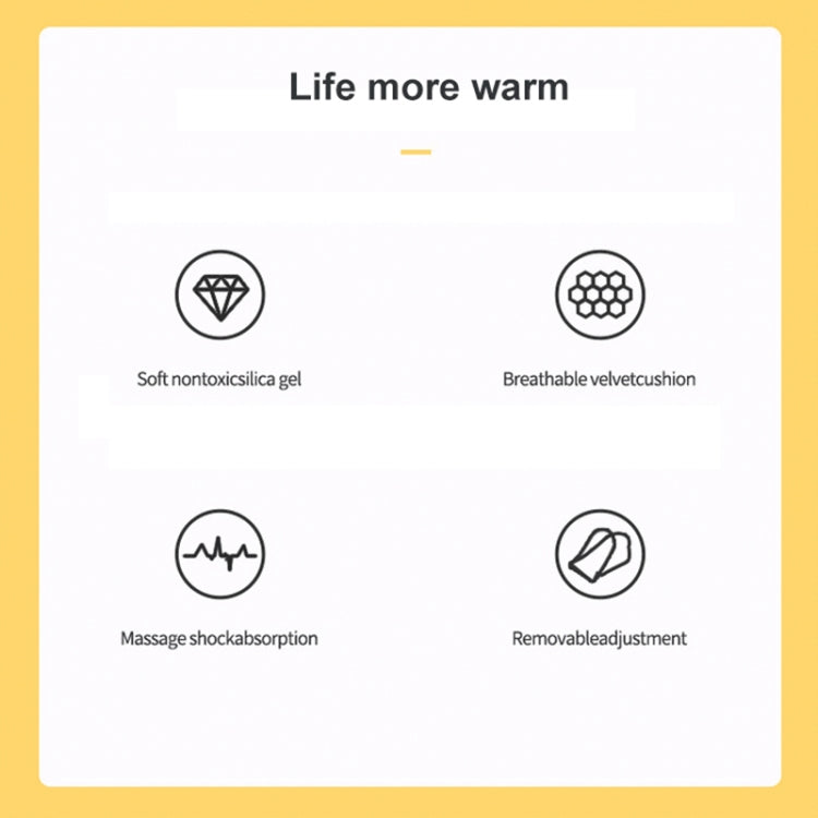 JF101隱形透明硅膠增高墊後跟內增高鞋墊減震半墊