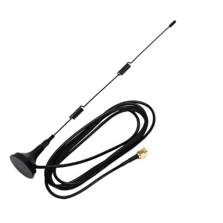 4件賣 2.4G WiFi全向天線吸盤天線路由器網卡增強天線SMA內紋內針 線長：1.5米
