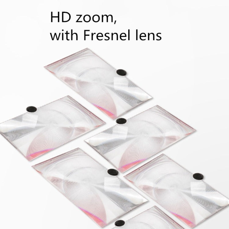 抽拉式手機屏幕放大器3D視頻桌面手機支架, 10 inch, 12 inch