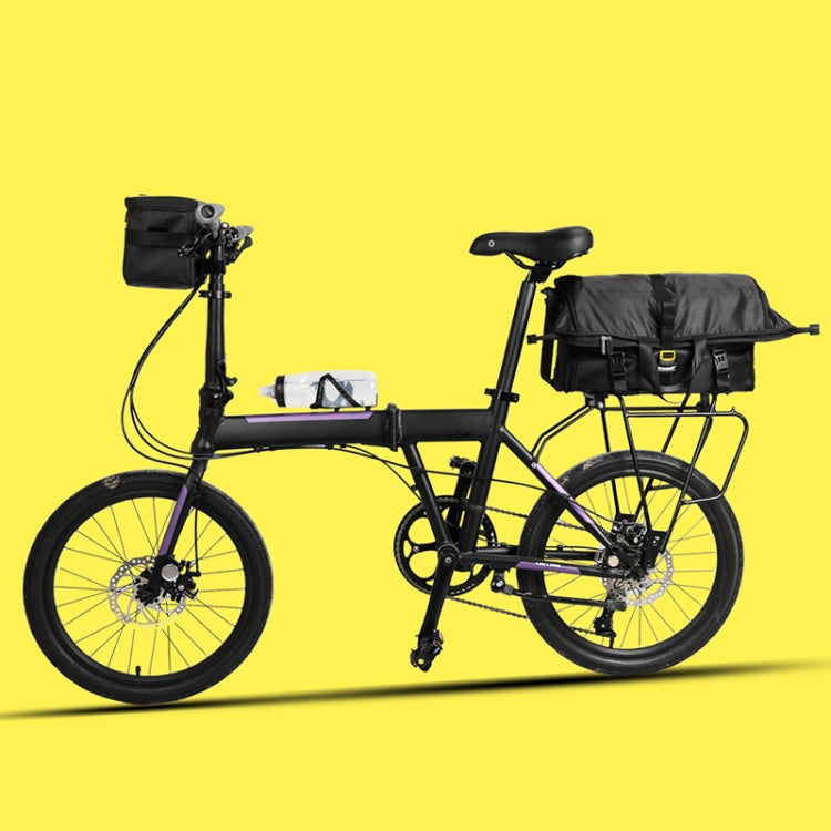 RHINOWALK 多功能單肩斜挎騎行包 大容量郵差包自行車后貨架包