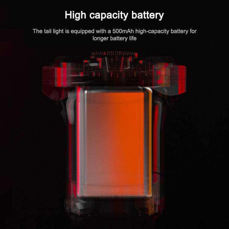 MEROCA MX2智能感應剎車尾燈山地車燈USB充電公路車自行車夜騎尾燈