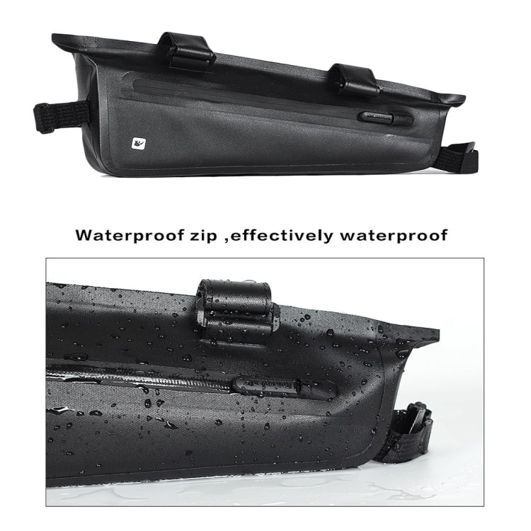 犀牛·漫步 自行車前橫樑三角包 TPU防水山地公路車長途騎行鞍包