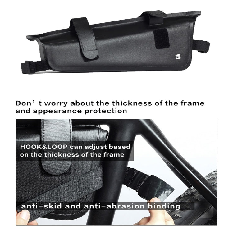 犀牛·漫步 自行車前橫樑三角包 TPU防水山地公路車長途騎行鞍包