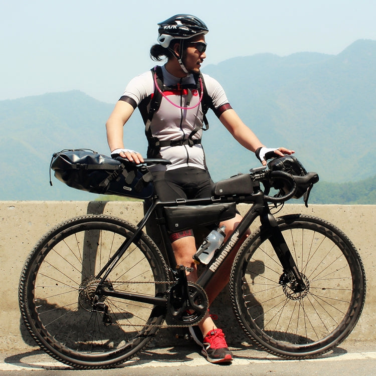 犀牛·漫步 自行車前橫樑三角包 TPU防水山地公路車長途騎行鞍包