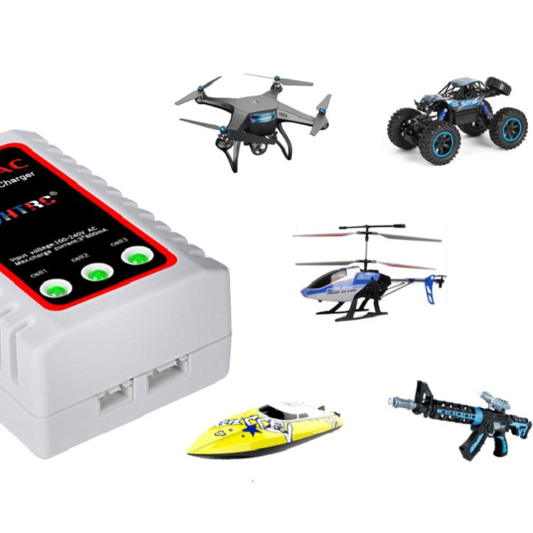 HTRC B3AC 2-3S航模鋰電池充電器電玩具充電器，