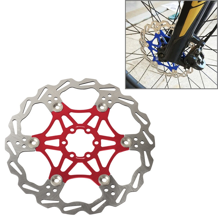 SNAIL FD-01山地車浮動碟片自行車剎車片六釘剎車盤