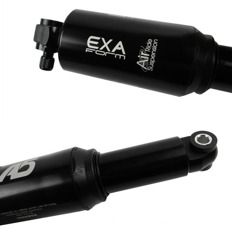 KindShock A5 Air Pressure Rear Shock Absorber Mountain Bike Shock Absorber Folding Bike Rear Liner, Size:125mm, Style:RR1 Dual Gas