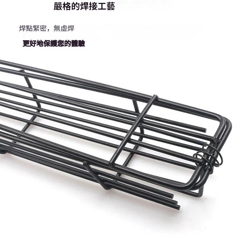 2個一賣 熱狗燒烤籠 香腸烤夾烤肉夾網 木柄燒烤網架