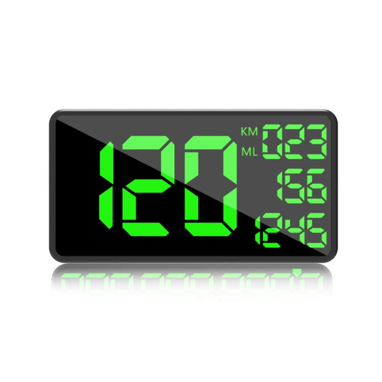 C1090 6.2英寸HUD汽車抬頭显示器GPS車載通用里程測速度儀超速報警/GPS衛星測速