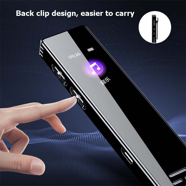 MROBO A10 專業錄音筆高清降噪學生MP3彩屏播放器