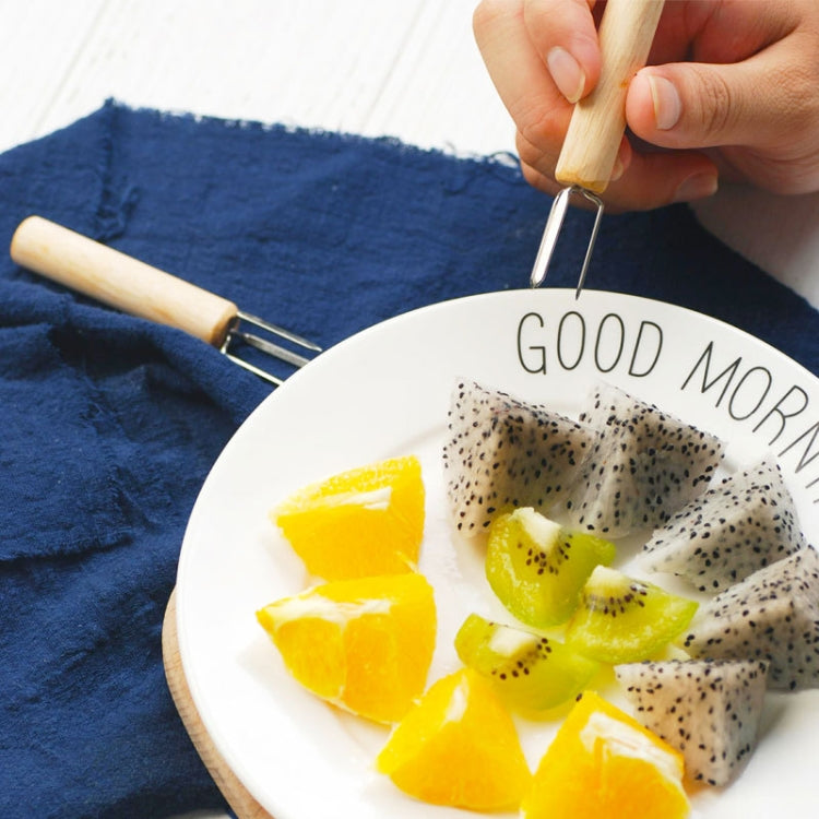 10個一賣 玉米叉子玉米烤針不銹鋼玉米插燒烤工具烤肉叉