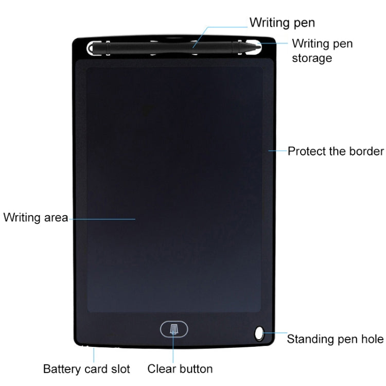 8.5寸LCD液晶手寫板兒童繪畫塗鴉手寫板