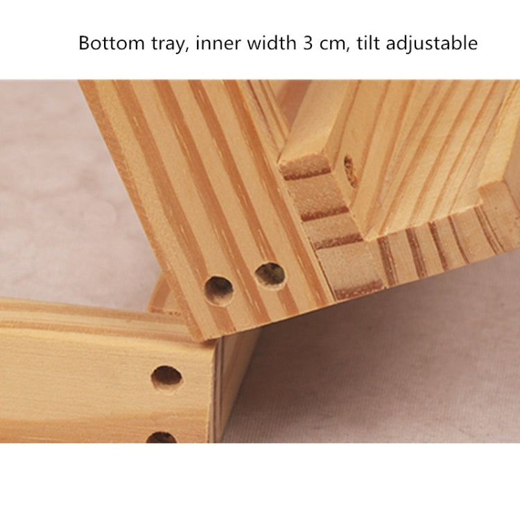 橫台式木質畫架素描寫生展架畫架