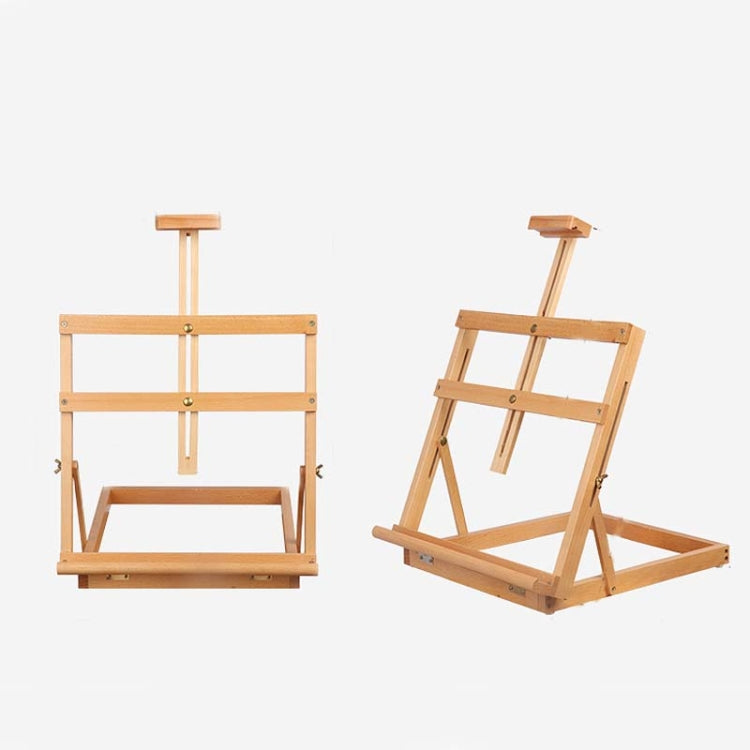 橫台式木質畫架素描寫生展架畫架