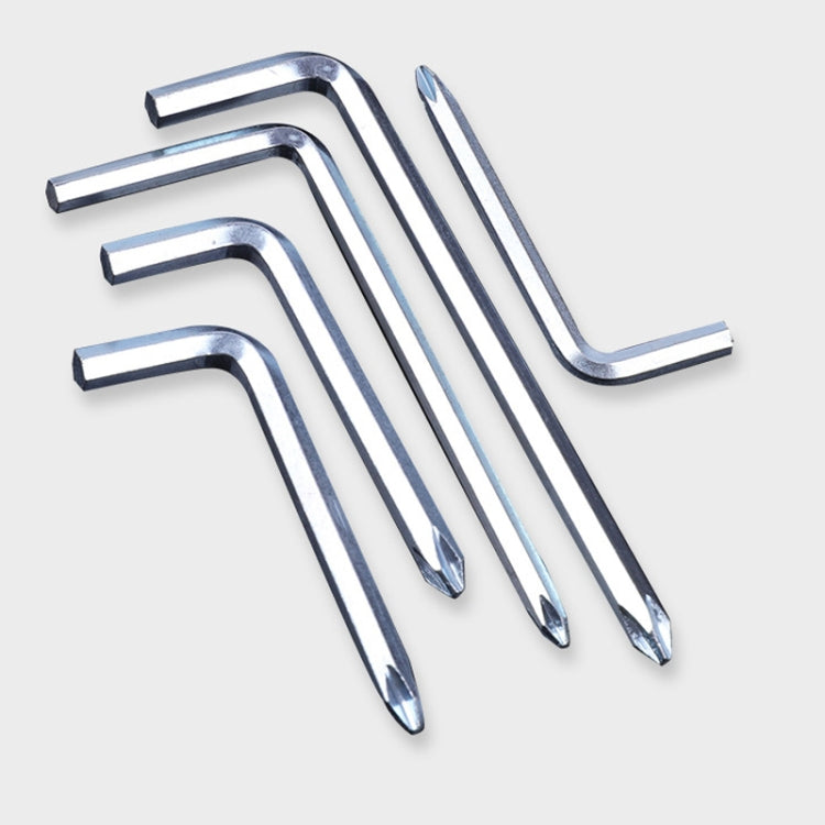 10pcs Screwdriver Hexagonal Wrench Scooter Repair Tools Cross Bit, Specification:4mm, Material:45 Steel