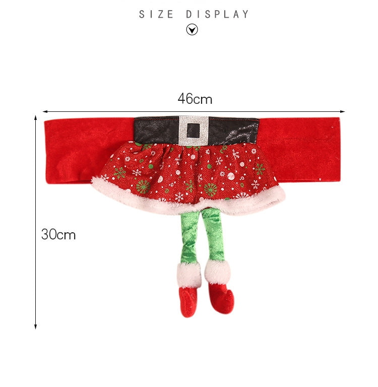 聖誕椅子套裝桌椅派對飾品