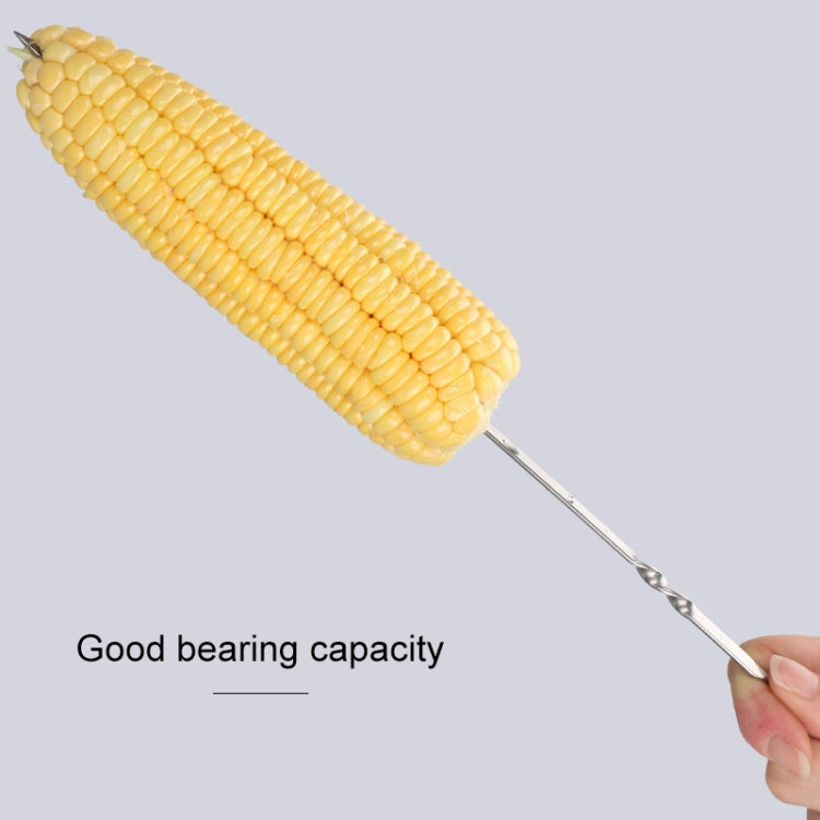 10支/套 金屬方形扁燒烤簽燒烤串