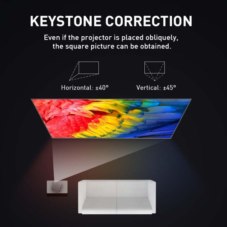 P11 854x480 DLP迷你智能投影儀帶紅外遙控器, 安卓9.0 ,2GB+16GB, 支持2.4G/5G WiFi ,藍牙, TF卡