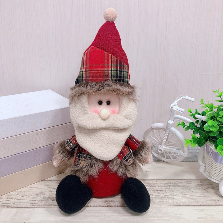 聖誕節公仔擺件兒童節日禮物聖誕裝飾品