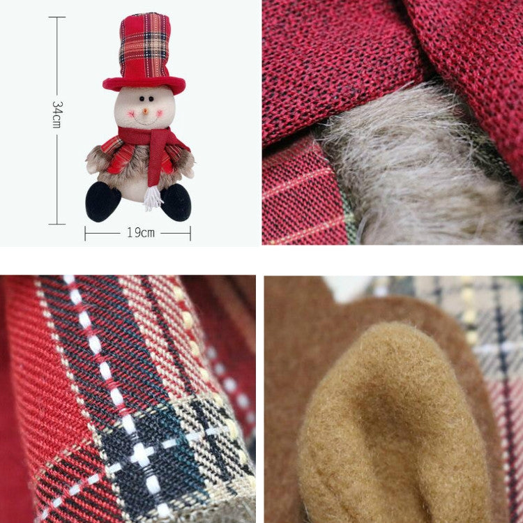 聖誕節公仔擺件兒童節日禮物聖誕裝飾品