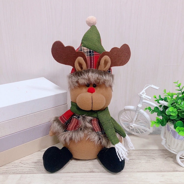 聖誕節公仔擺件兒童節日禮物聖誕裝飾品