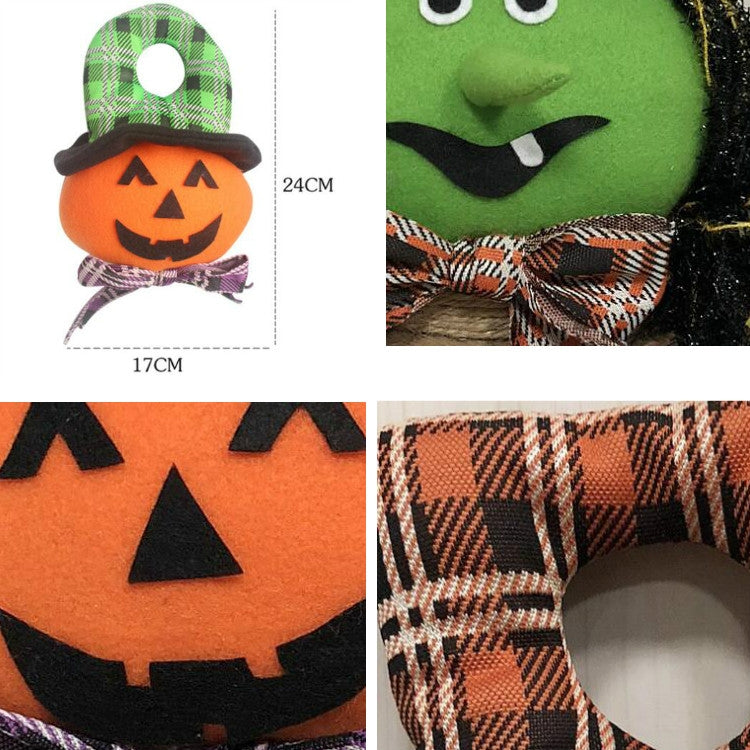 萬聖節裝飾門掛酒店商場裝飾布置道具掛件