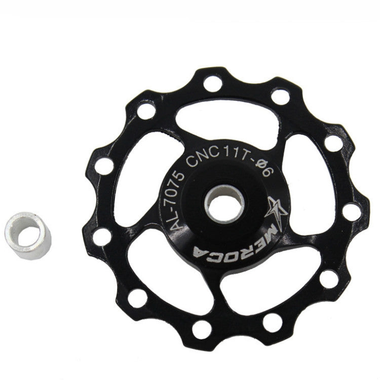 MEROCA Metal Bearings Mountain Bike Road Bike Rear Derailleur Guide Wheel 11T/13T Guide Wheel