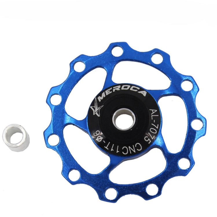 MEROCA Metal Bearings Mountain Bike Road Bike Rear Derailleur Guide Wheel 11T/13T Guide Wheel